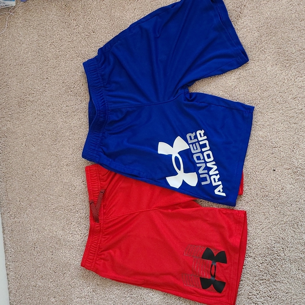 Set of boys UA shorts